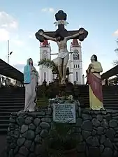 Calvaire à Baguio, Philippines.