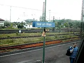 Image illustrative de l’article Gare de Weil am Rhein