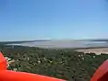 La baie de Bonne Anse vue depuis le phare.