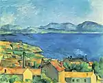 Paul Cézanne: La Baie de Marseille