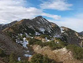 Vue du Baierkarspitze