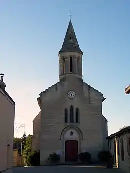 L'église Saint-Pierre-et-Saint-Paul face à l'est (oct. 2012).