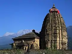 Temple de Baijnath, Himachal Pradesh. L'hindouisme est la religion majoritaire (près de 80 %) en Inde.