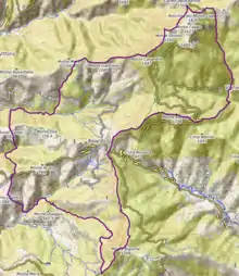 Carte topographique