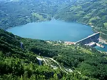 La centrale hydroélectrique de Bajina Bašta