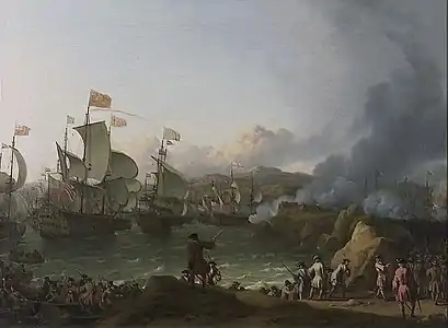 Bataille navale de Vigo, 1702National Maritime Museum, Londres