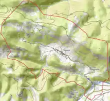 Carte topographique