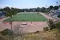 Le Balboa Stadium (en), le premier stade de la ville.