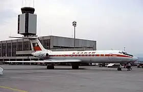 LZ-TUR, l'appareil impliqué dans l'accident, ici en mai 1980