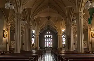 La nef de la cathédrale.