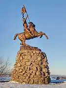 Statue de Jeanne d'Arc.