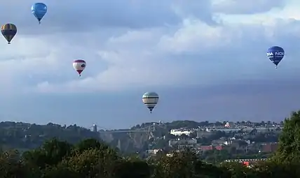 Montgolfiade à Bristol (Angleterre), août 2007.