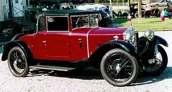 Ballot 2 LTS Cabriolet de 1925.