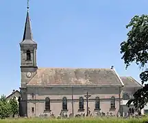 L'église Saint-Morand.