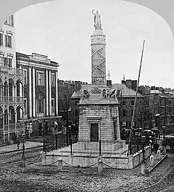 Le monument, probablement avant 1923