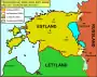 Pertes territoriales de l'Estonie et de la Lettonie en 1945