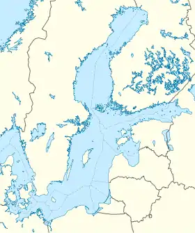 Voir sur la carte administrative de la mer Baltique