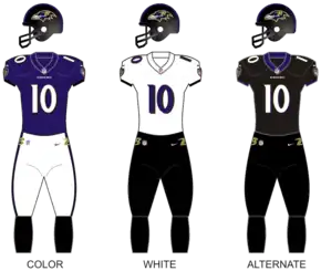 Description de l'image Baltimore ravens uniforms.png.