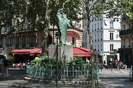Statue d'Honoré de Balzac par Auguste Rodin.