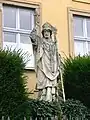 Statue sur la place Othon à Bamberg