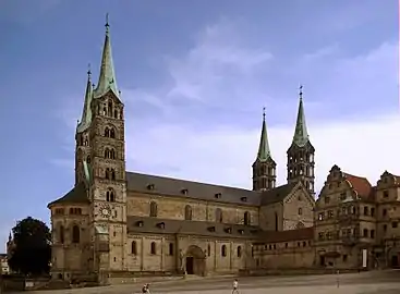 Cathédrale Saint-Pierre et Saint-Georges de Bamberg.