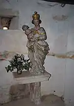 Vierge à l'enfant.