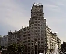 Bâtiment de la banque Vitalici, pg. Gràcia, Barcelona