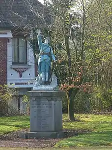 Le monument aux morts.