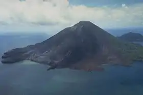 L'île volcanique de Banda Api
