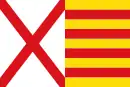 Drapeau de L'Hospitalet de Llobregat