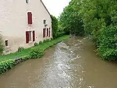 À Marthon après plusieurs jours de pluie.