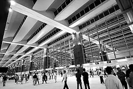 L'aéroport international de Bangalore.