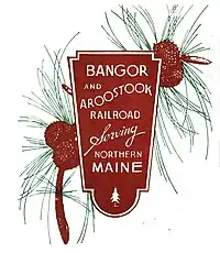 Logo de Bangor and Aroostook Railroad