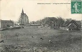 Carte postale du village vers 1910.