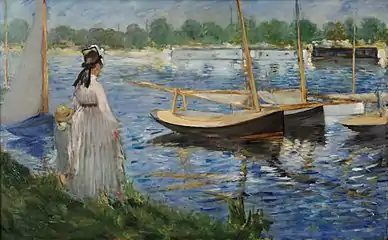 Bords de Seine à Argenteuil, 1874, Courtauld Gallery