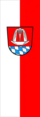 Drapeau de Bad Heilbrunn