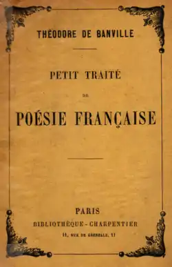 Image illustrative de l’article Petit traité de poésie française