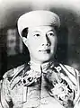 L'empereur du Vietnam Bảo Đại