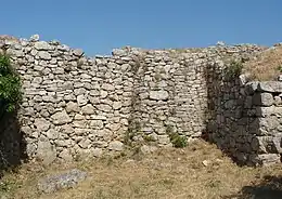 Vestiges de l'oppidum des Baou de Saint-Marcel