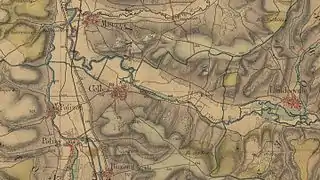 Sur la carte d'État-Major de 1837.