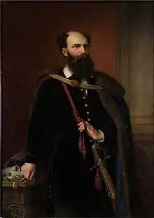 Le Premier ministre comte Lajos Batthyány (en)