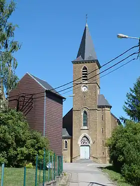 L'église de la Sainte-Famille de Baranzy.