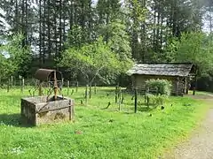 Baraques du 14 de la forêt de Chaux.