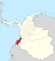 La province de Barbacoas en 1855.