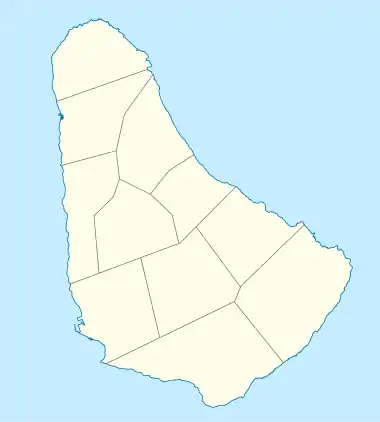 Voir sur la carte administrative de la Barbade