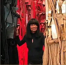 La sculptrice et écrivaine Barbara Chase-Riboud en 2018.