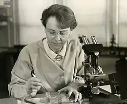 Barbara McClintock, 1983