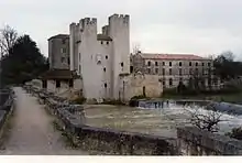 Moulin de Barbaste en Lot-et-Garonne sur la Gélise.