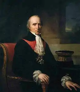 François Barbé-Marbois (1745-1837), premier président de la Cour des comptes, en 1835.