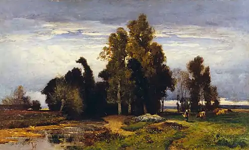 Paysage à Barbizon (BASS)